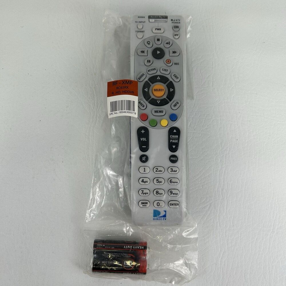 DIRECTV RC65RX RF-XMP Remote New Sealed Replacement Remote Control